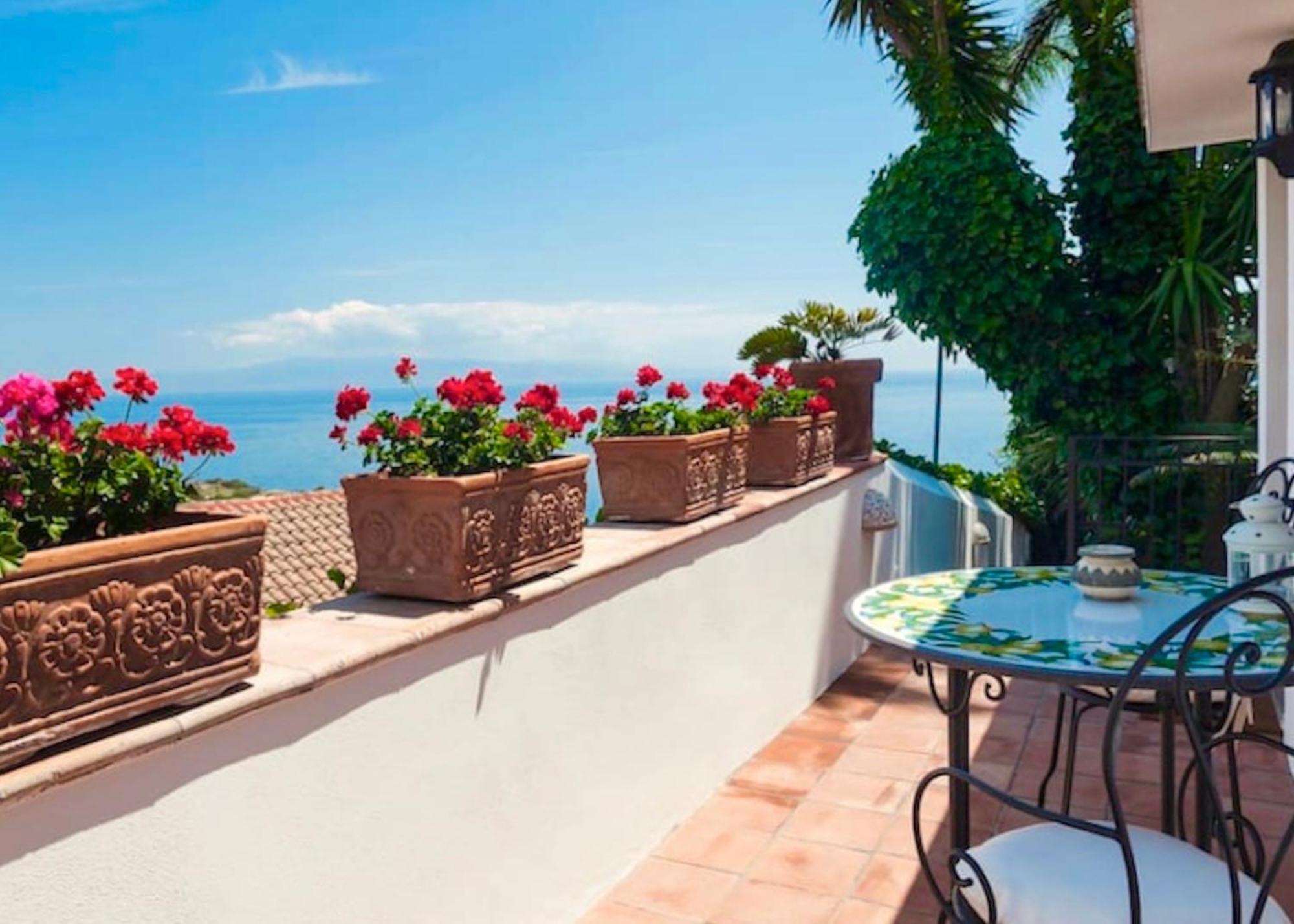 Villa Lou Taormina Private Villa With Panoramic Sea View Pool Exterior photo